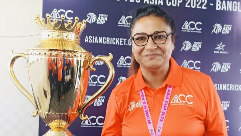 Saleema Imtiaz has been officiating in domestic cricket since 2006