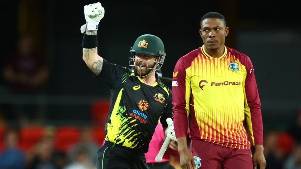 Matthew Wade and Sheldon Cottrell display contrasting emotions at the finish