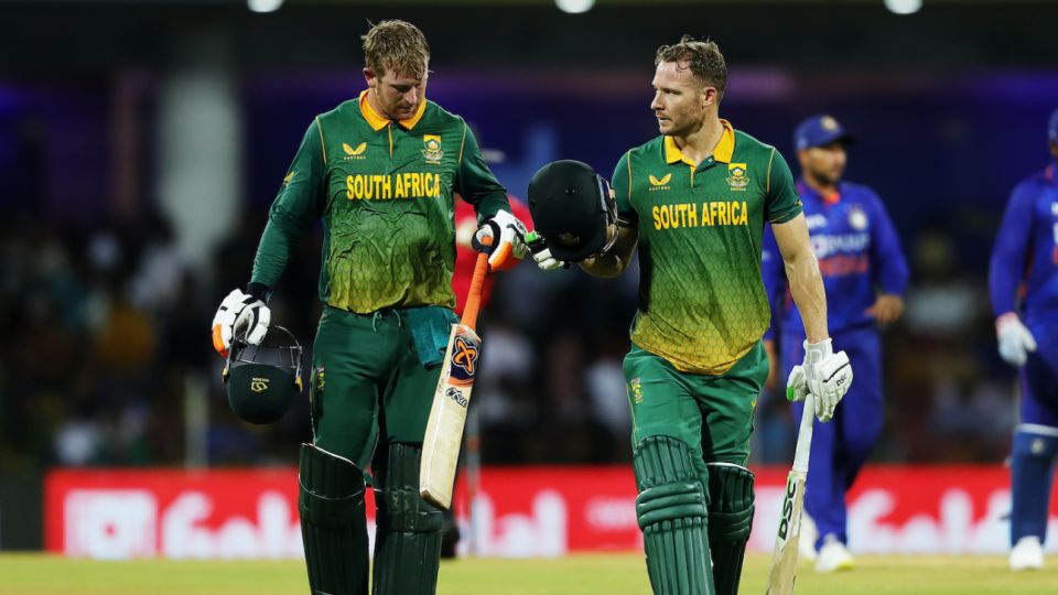 Heinrich Klaasen and David Miller put on an unbeaten 139-run stand
