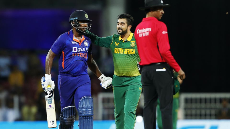 Tabraiz Shamsi conceded 89 runs from eight overs in the first ODI