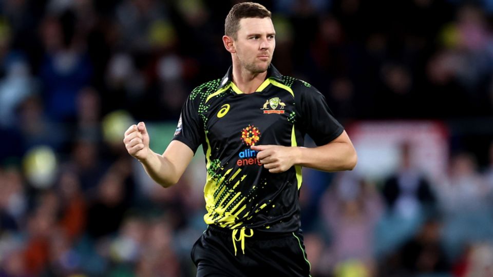 Josh Hazlewood started with three consecutive maidens (file photo)