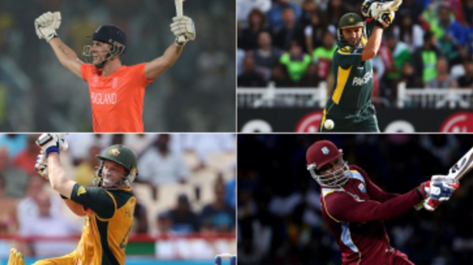 Hussey or Samuels, Afridi or Hales - vote for the greatest T20 World Cup performance