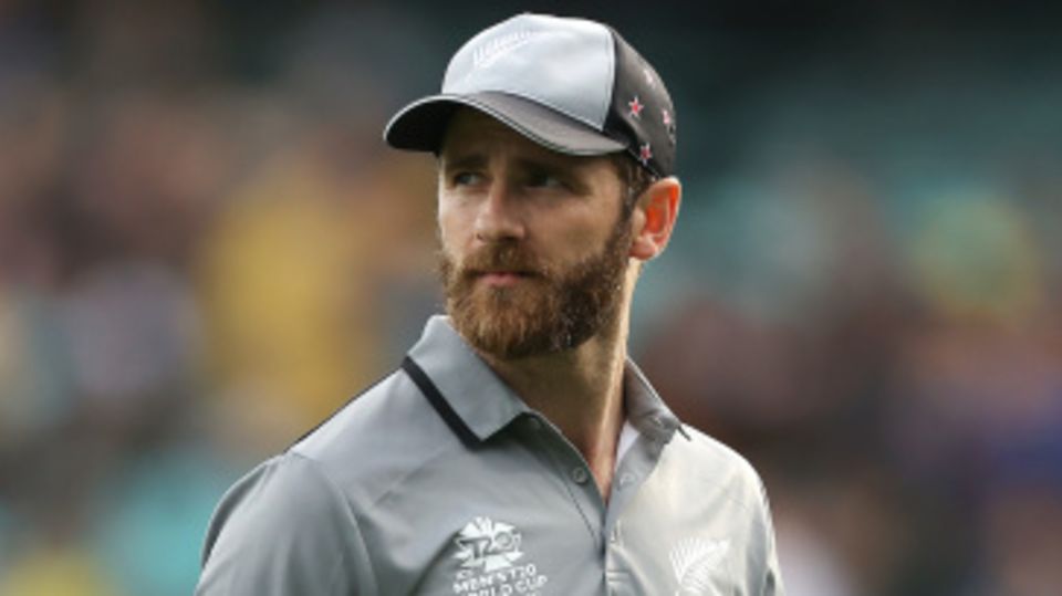 Kane Williamson looks on ahead at the T20 World Cup opener