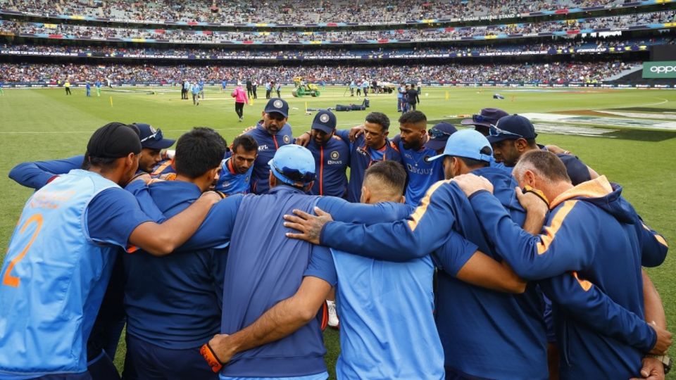The MCG was packed with fans for the India-Pakistan fixture