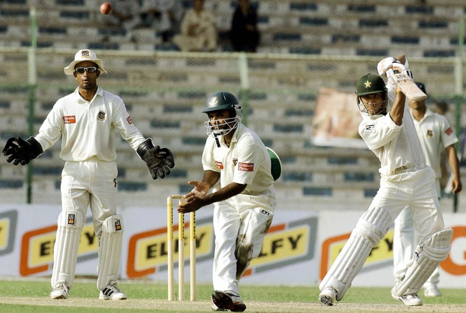 Yasir Hameed is one of two batters to score two hundreds in his first Test
