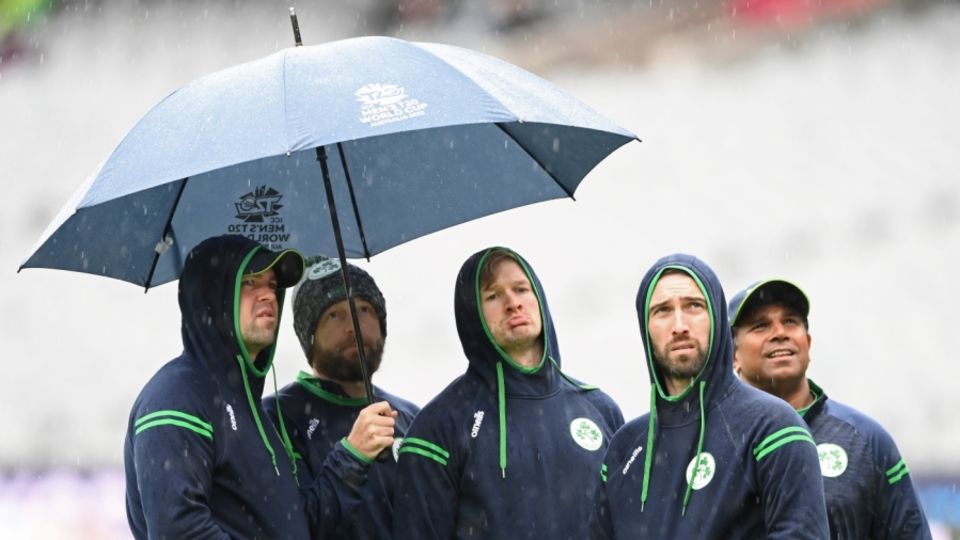 There was a lot of waiting, and watching, and more of the same, before the game was called off