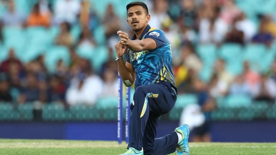 Maheesh Theekshana's celebration has a superhero origin story