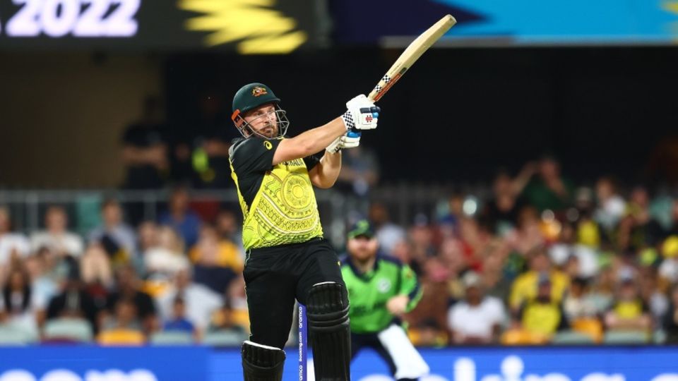 Aaron Finch goes big