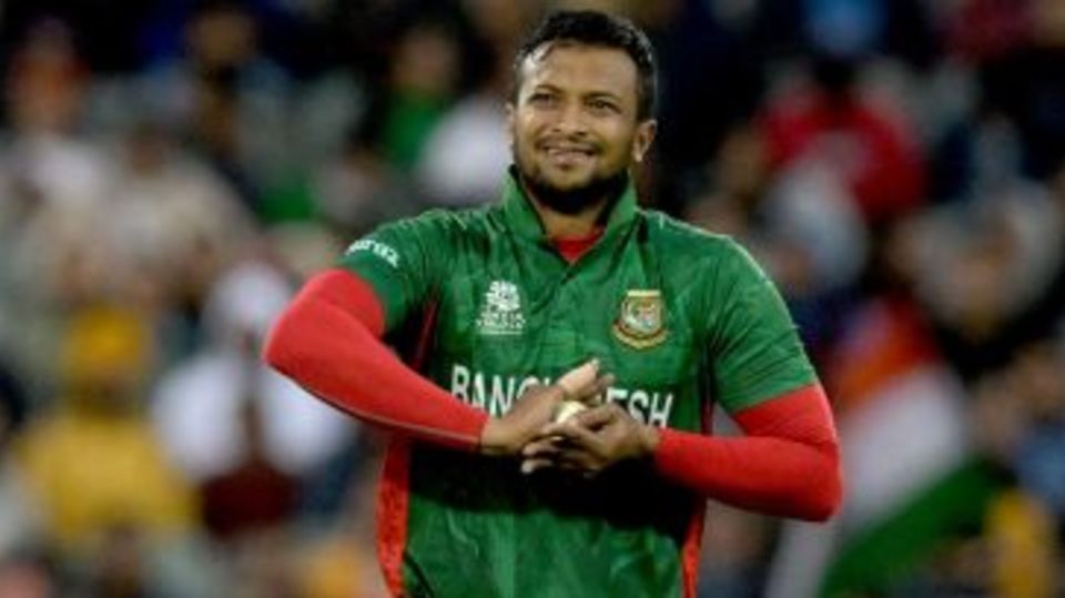 Shakib Al Hasan picked up two wickets, including the key one of Suryakumar Yadav