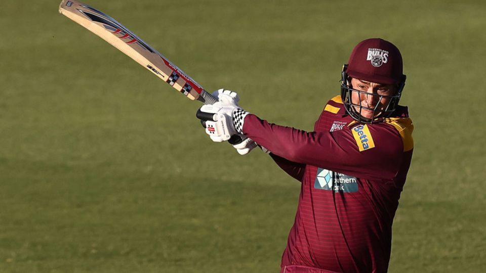 Matt Renshaw's century took Queensland to the brink of victory