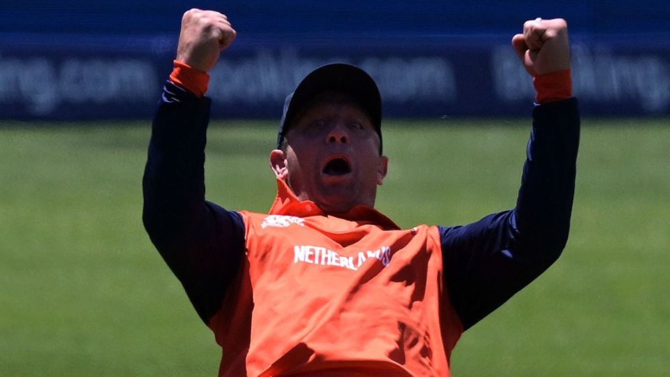 Roelof van der Merwe, a former South Africa T20 World Cupper, turned the match with one moment of brilliance on the field