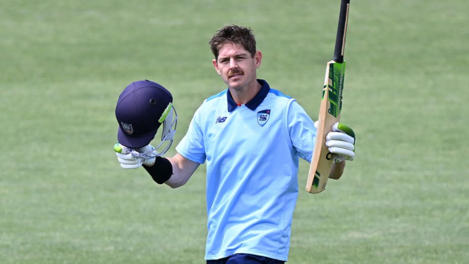Daniel Hughes added another century to his one-day tally