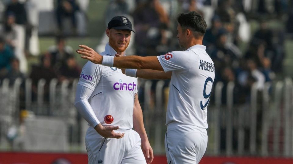 Ben Stokes and Anderson plot their tactics