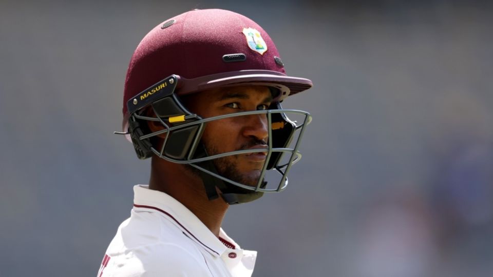 Kraigg Brathwaite scored a century in Perth last year