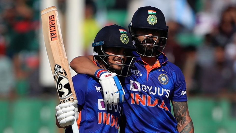 The 290-run stand between Ishan Kishan and Virat Kohli also made it to the record books