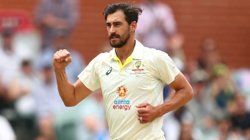 Mitchell Starc is four wickets away from being the seventh Australian to 300 in Tests
