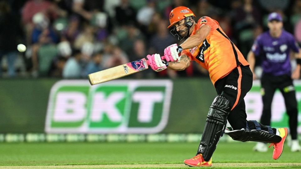 Faf du Plessis only played seven games in the BBL last season