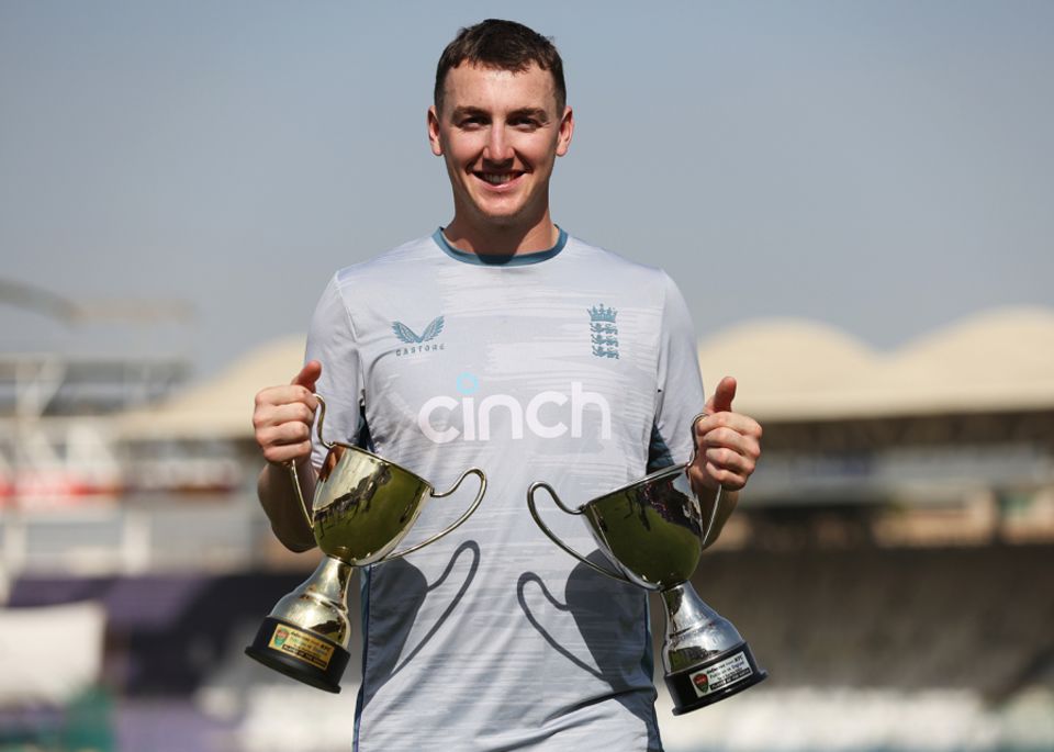 His cups run over: Harry Brook was Player of the Series on the T20I and Test tours of Pakistan