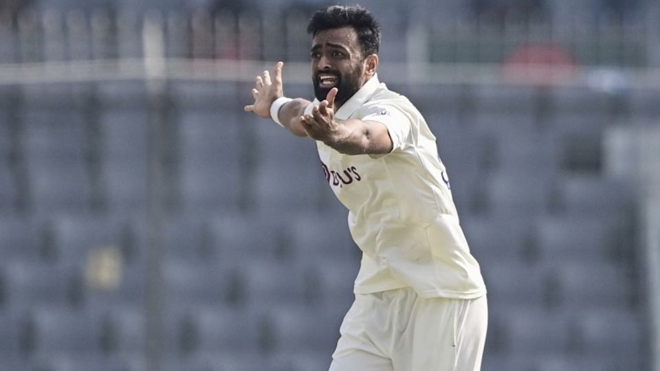 Jaydev Unadkat was playing his first Ranji Trophy match since the Mirpur Test
