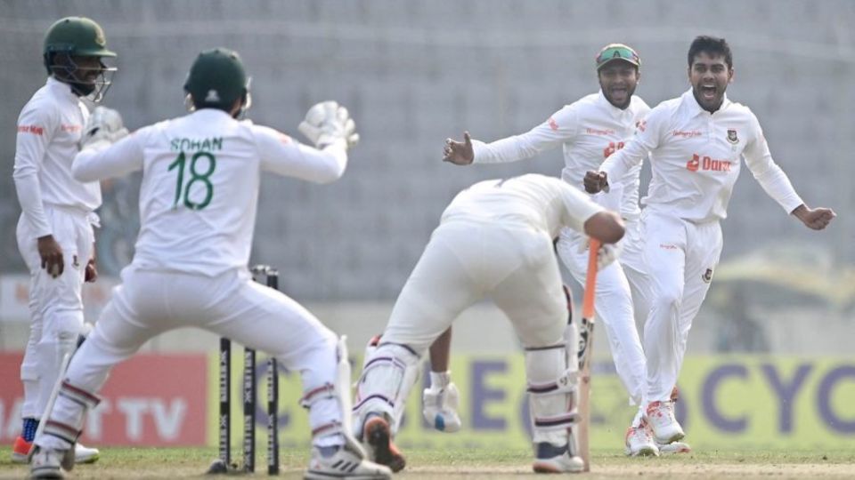 Mehidy Hasan Miraz had India in all sorts of trouble on the fourth morning