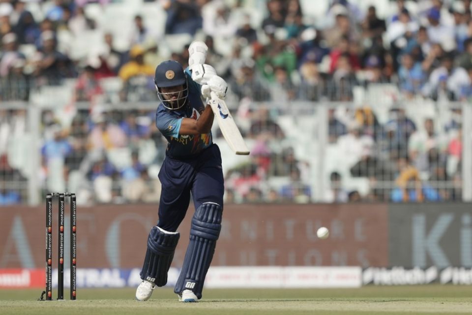 Nuwanidu Fernando scored a half-century on ODI debut