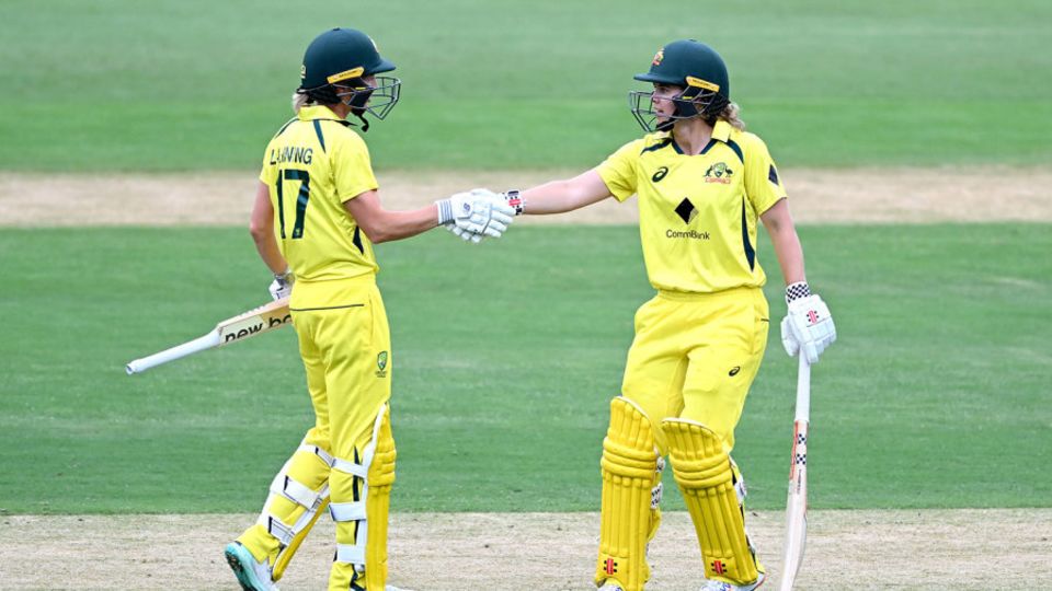 A comeback and a beginning: Meg Lanning and Phoebe Litchfield shared a century stand