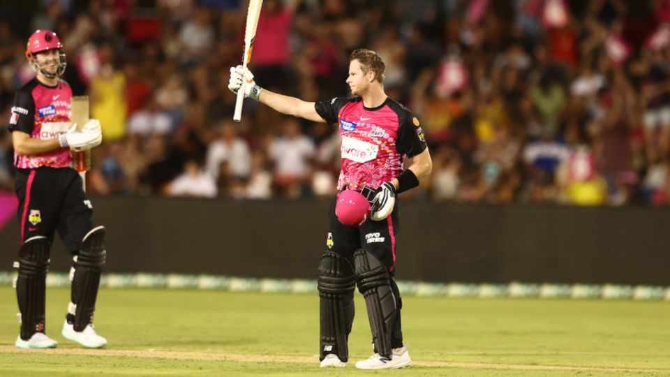 Steven Smith struck a brilliant century against Adelaide Strikers