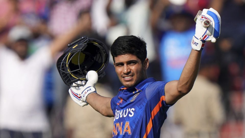 Shubman Gill reached the 1000-run mark in just his 19th ODI innings