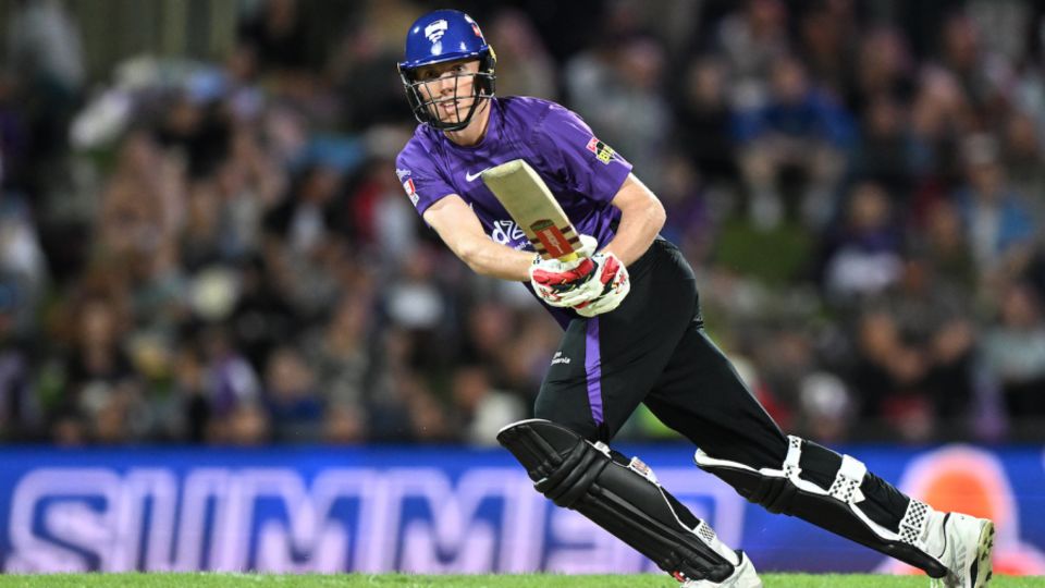 Zak Crawley played eight BBL games for Hobart Hurricanes last season