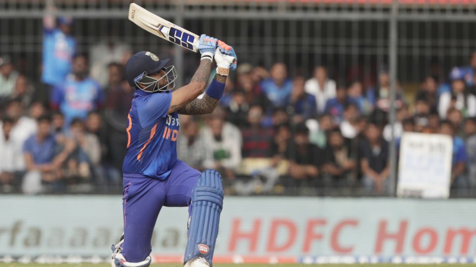 Suryakumar Yadav scored two T20I centuries in 2022