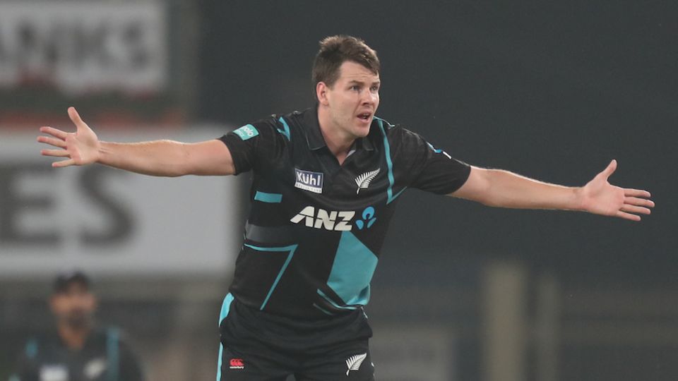 Jacob Duffy last played for New Zealand during the tour of India in January