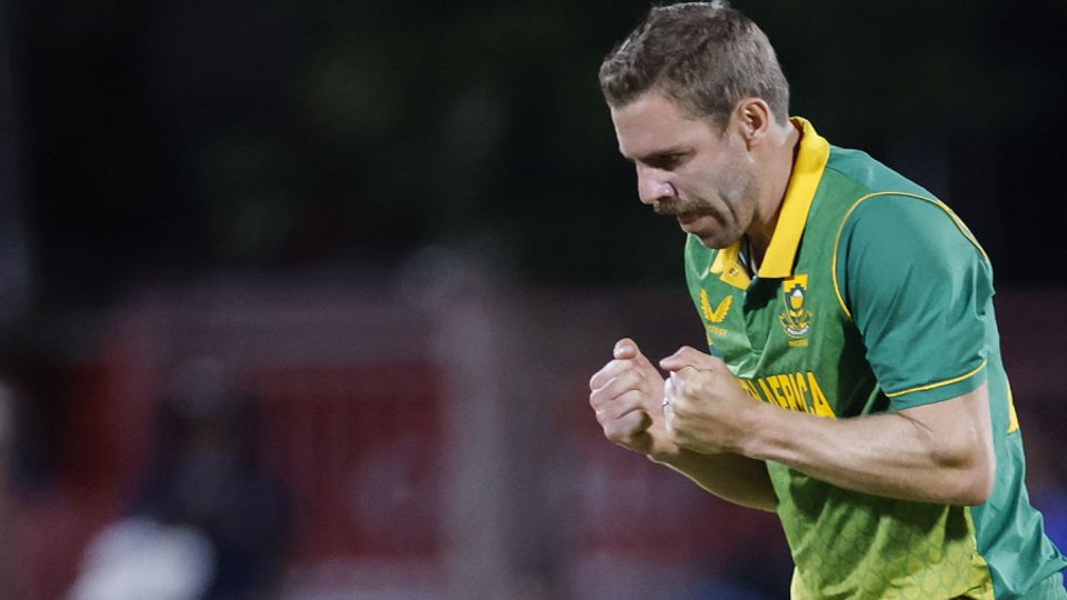 Anrich Nortje sustained a lower-back injury