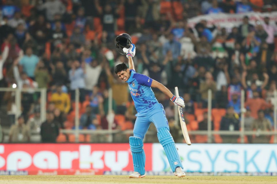 Shubman Gill now has centuries in all three international formats