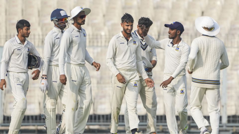 Shahbaz Ahmed played a key role with bat and ball in Bengal's win