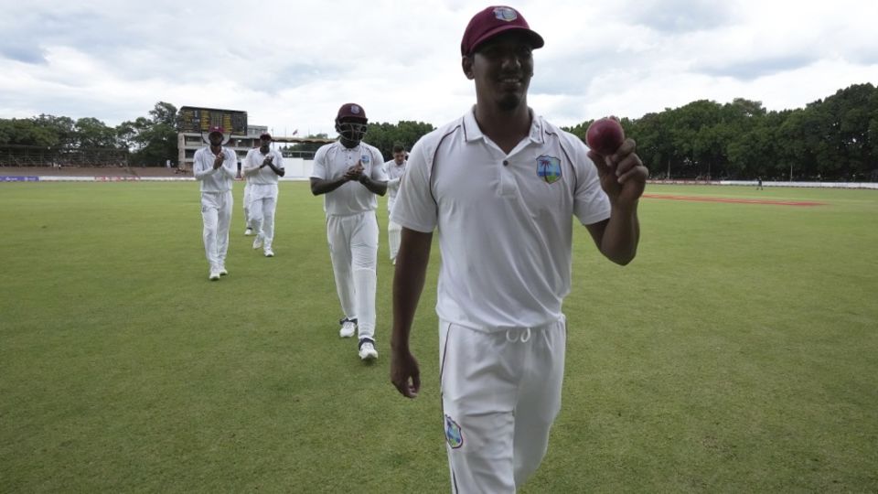 Gudakesh Motie took career-best figures of 7 for 37