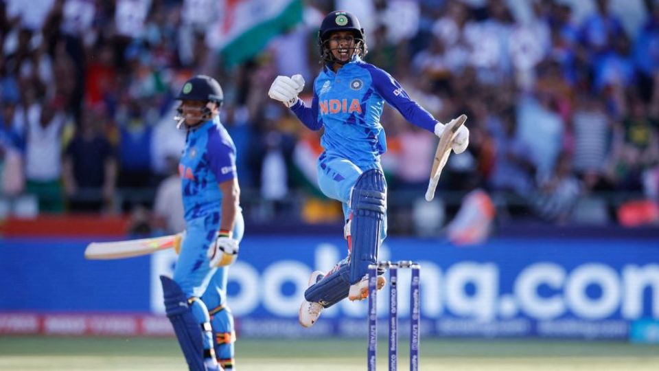 Jemimah Rodrigues saw India through with her unbeaten half-century
