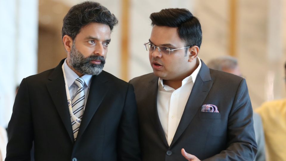 Dhumal (left): 'There's a lot of aspirations and demands from those guys that more cricketing activity should happen there'