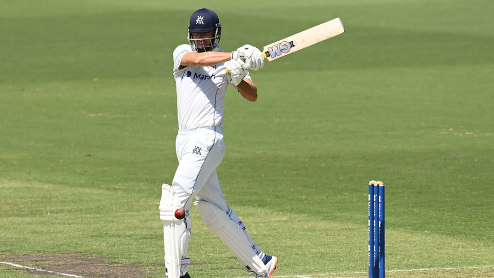 Matt Short was the only batter to do well on a tricky pitch