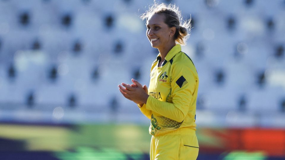 Ashleigh Gardner sparkled with both ball and bat in the 2023 T20 World Cup semi-final in Cape Town