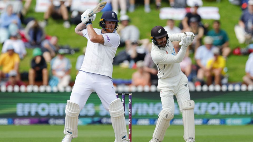 Ben Stokes batted within himself while managing a knee issue