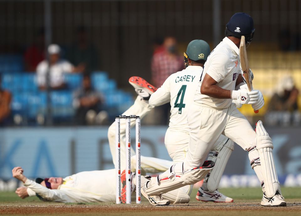 Cheteshwar Pujara was caught by Steven Smith at leg slip