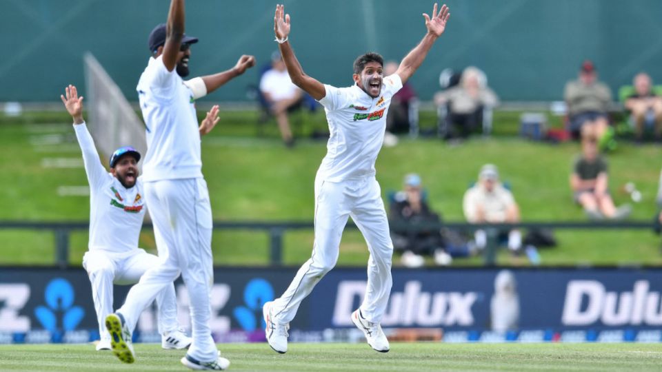 Prabath Jayasuriya, Kusal Mendis, Kasun Rajitha go up in appeal