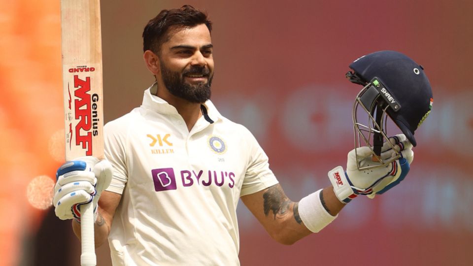 Virat Kohli scored his 28th Test century, one of his slowest Test hundreds