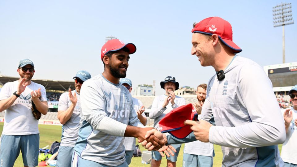 Rehan Ahmed made his debut in Dhaka, where England were short of batting options