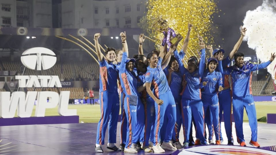 The inaugural WPL trophy was snapped up by Mumbai Indians