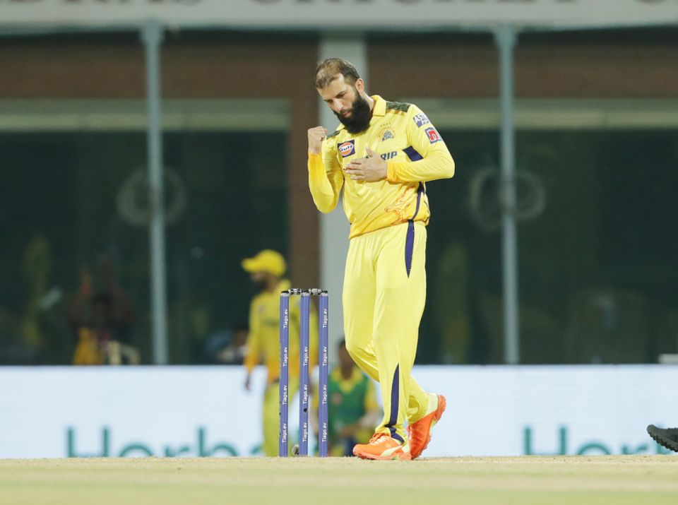 Moeen took 4 for 26 against Lucknow Super Giants at Chepauk, his best bowling figures in his six IPL seasons