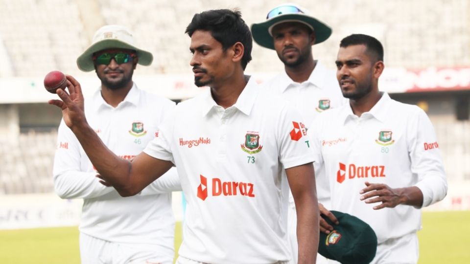 Taijul Islam picked up his 11th five-wicket haul in Tests