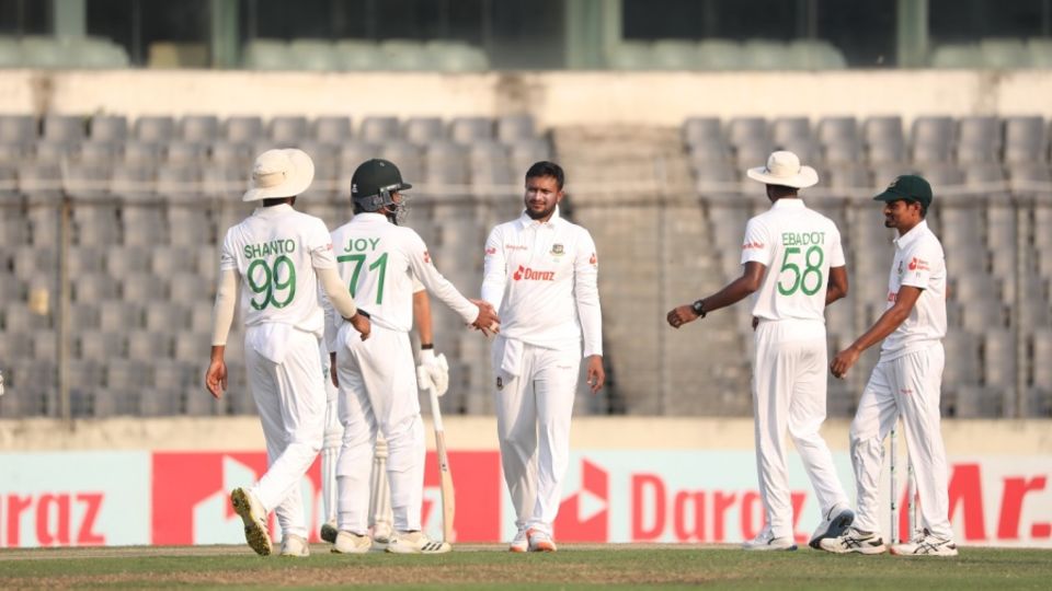 Shakib Al Hasan was in the thick of the action with bat and ball
