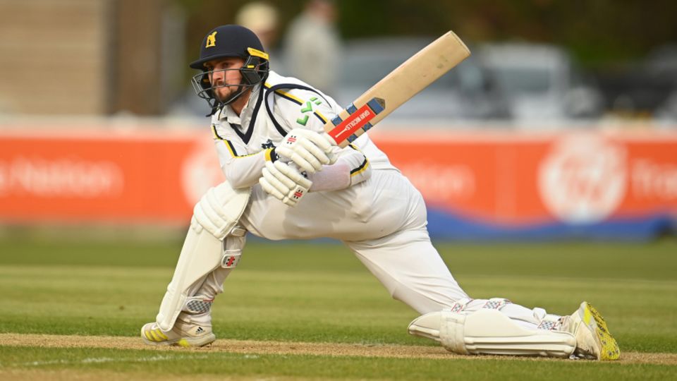 Ed Barnard was in the runs for Warwickshire