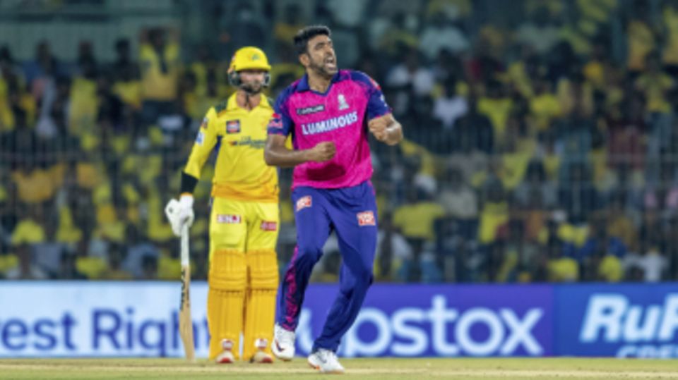 R Ashwin roars after yet another bit of success